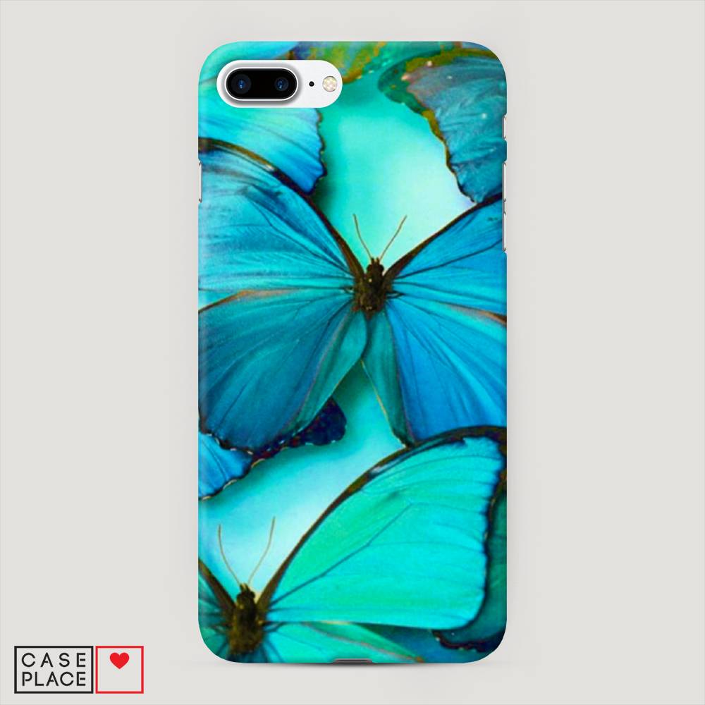 

Пластиковый чехол "Неоновые бабочки" на Apple iPhone 8 Plus, 10920-3