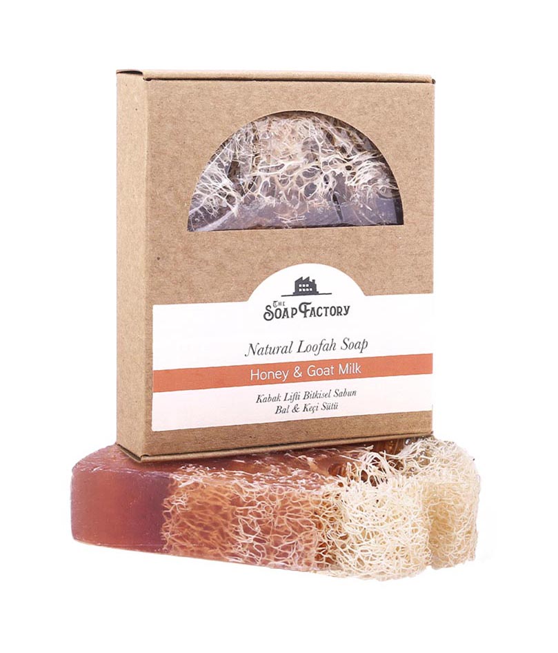 

Мыло The Soap Factory с Люфой Мед и Козье молоко 120 г, с Люфой Мед и Козье молоко