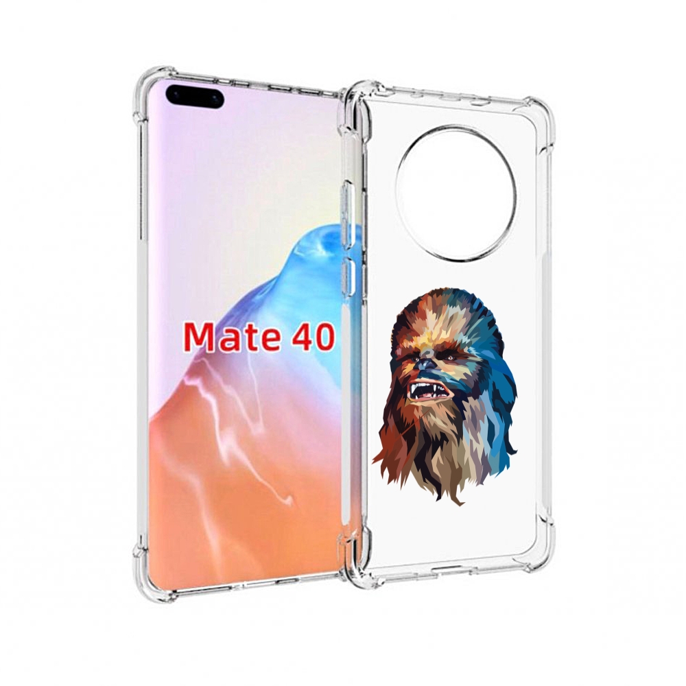 

Чехол MyPads Tocco для Huawei Mate 40 star wars звездные войны, Прозрачный, Tocco