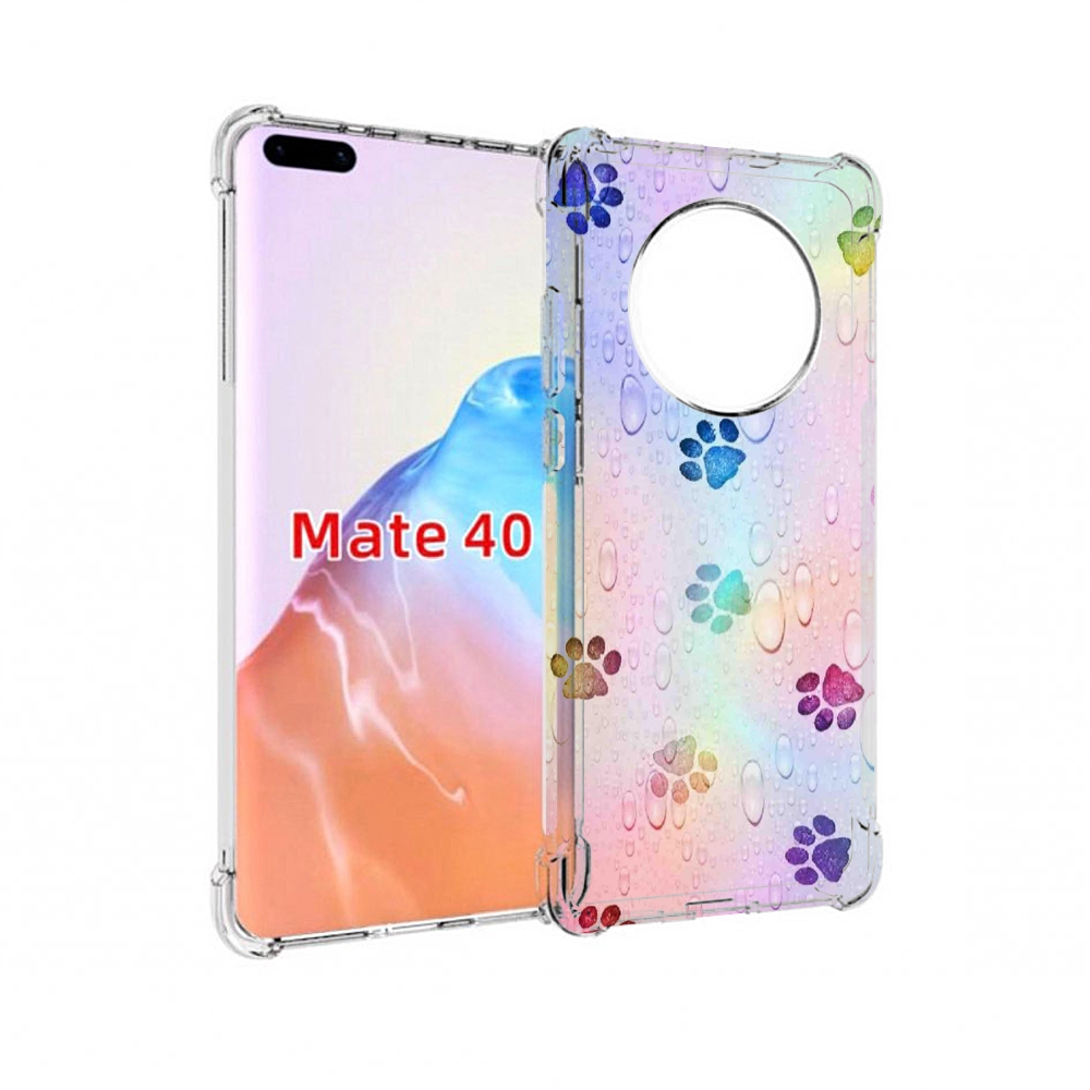 

Чехол MyPads Tocco для Huawei Mate 40 лапки, Прозрачный, Tocco