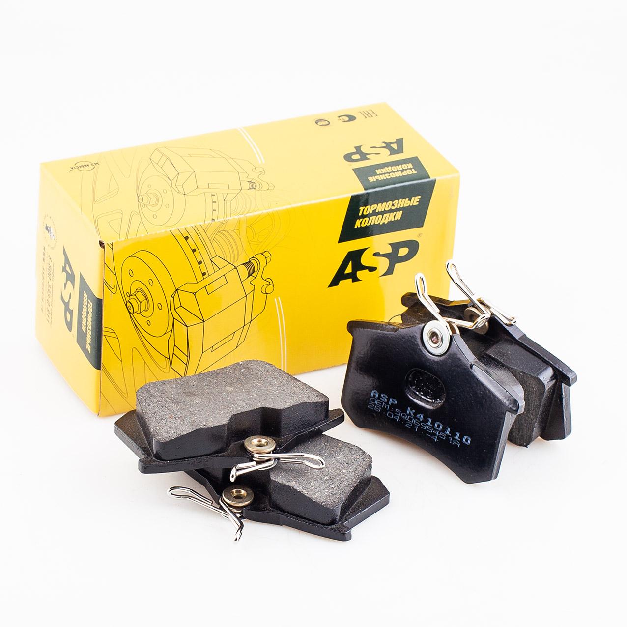 

Колодки Задние Audi A4/A6/Renault Scenic/Vw Golf 2/3/Passat/Vw Polo Sedan 10- Asp Asp K410