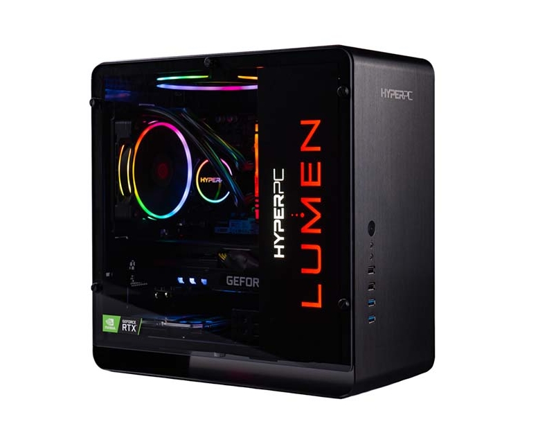 фото Игровой системный блок hyperpc lumen black (ia10400)