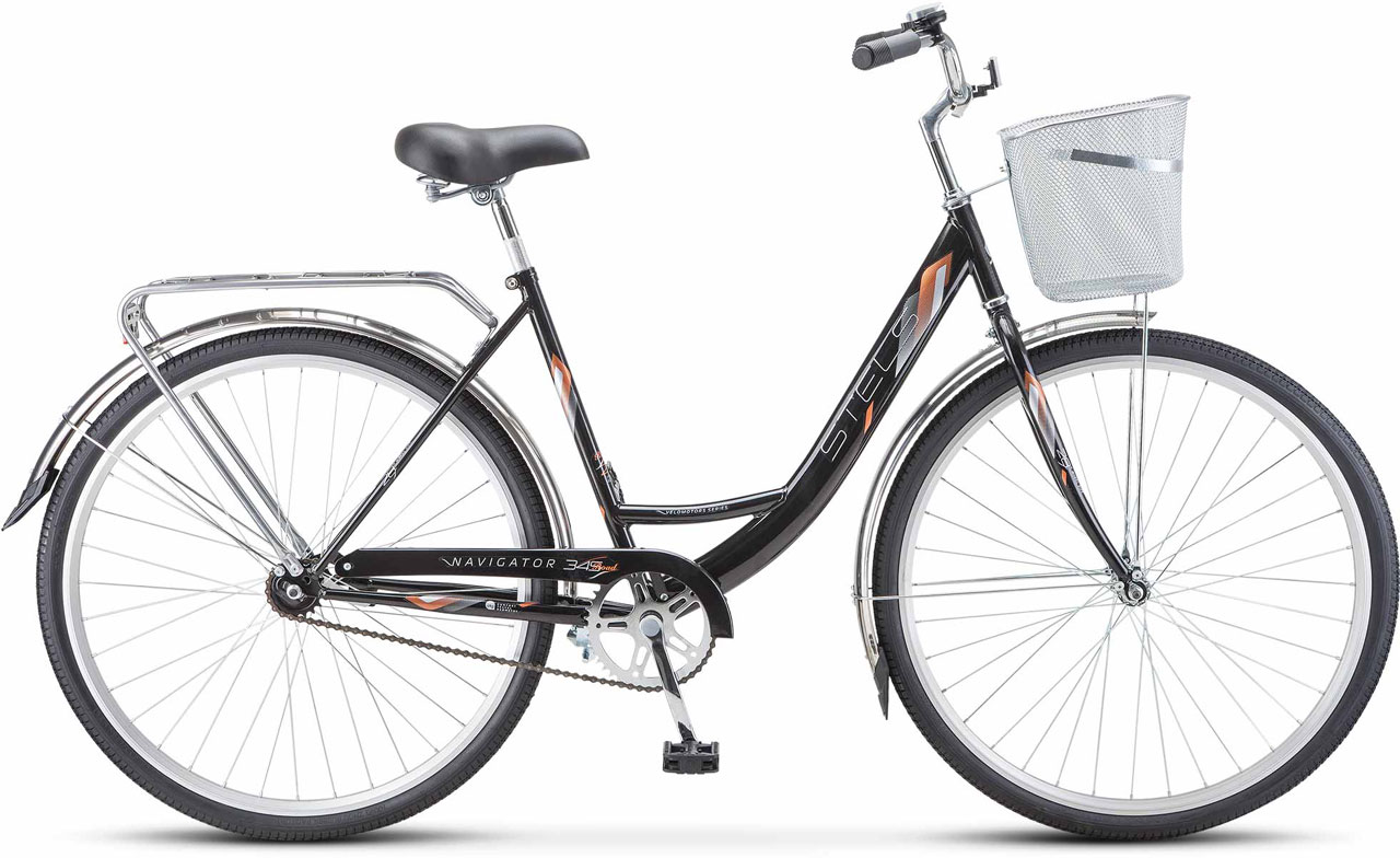 Велосипед STELS Navigator 345 Lady 2023 черный 1253000₽
