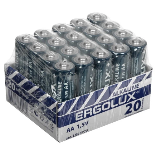 

Батарейка Ergolux LR6 BP-20 AA (LR6) 20 шт, Ergolux LR6 BP-20 AA (LR6)