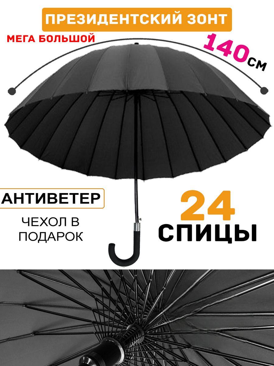 

Зонт унисекс Automotive products and more R5 черный, R5