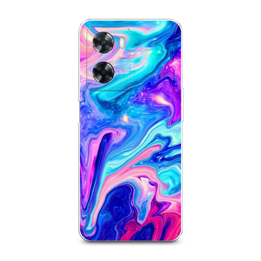 

Чехол Awog на Oppo A77 4G / Оппо А77 4G "Потеки краски", Розовый, 2511550-10