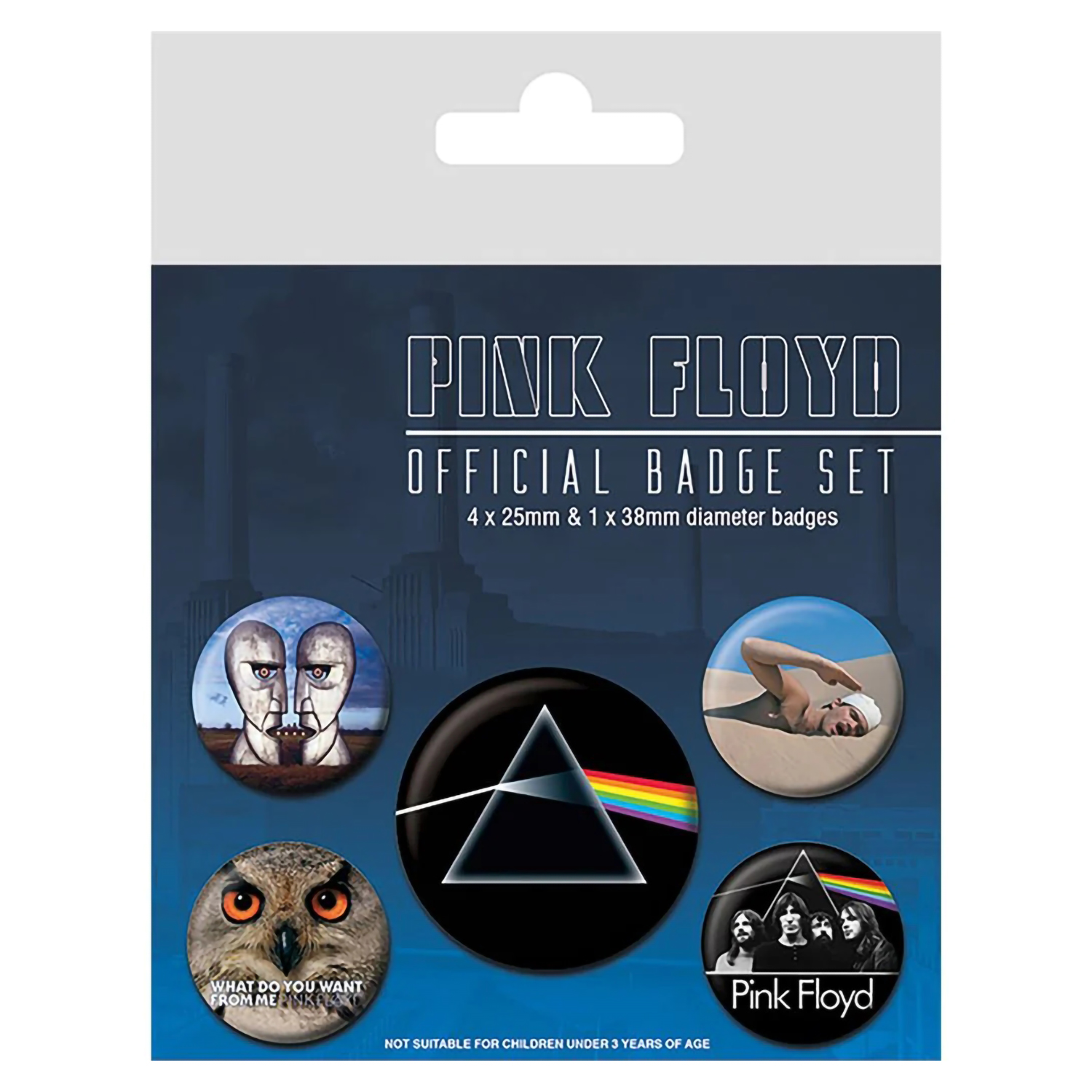 Набор значков Pyramid International Pink Floyd S1 5 шт