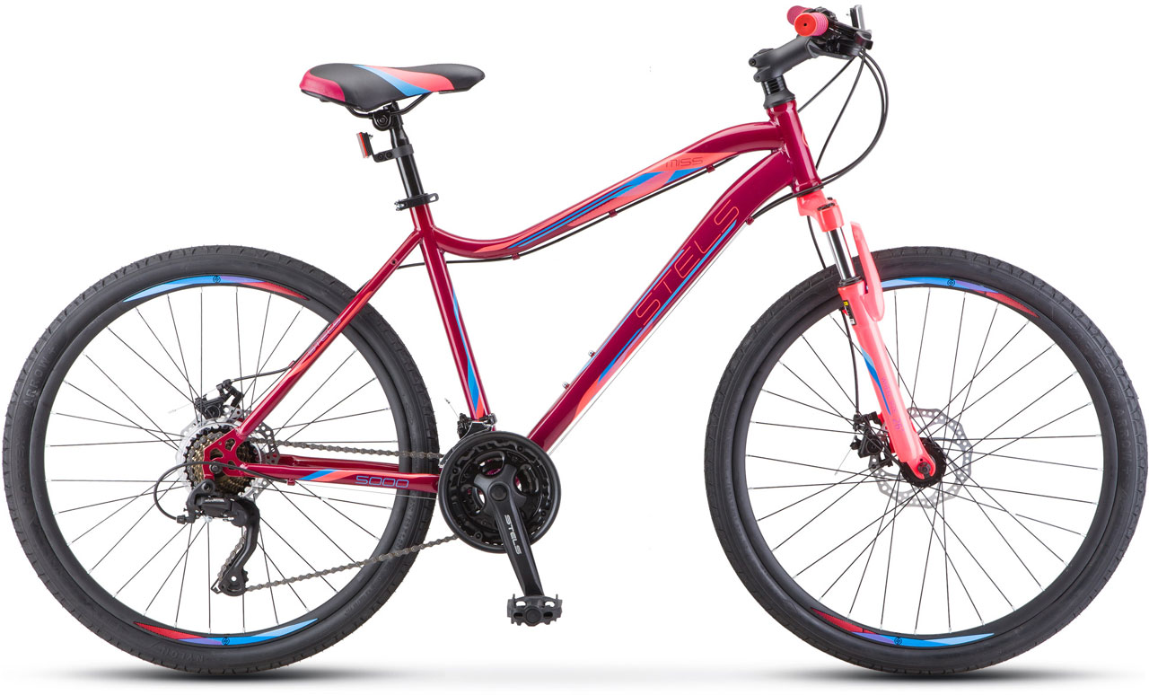 

Велосипед STELS Miss 5000 MD 2023 18 вишнево/розовый