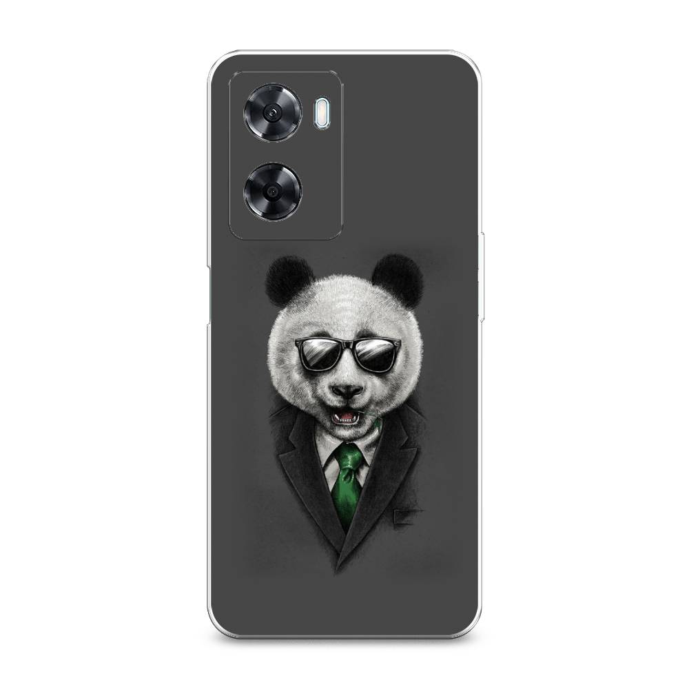 

Чехол Awog на Oppo A77 4G / Оппо А77 4G "Деловая панда", Серый;зеленый, 2511550-10