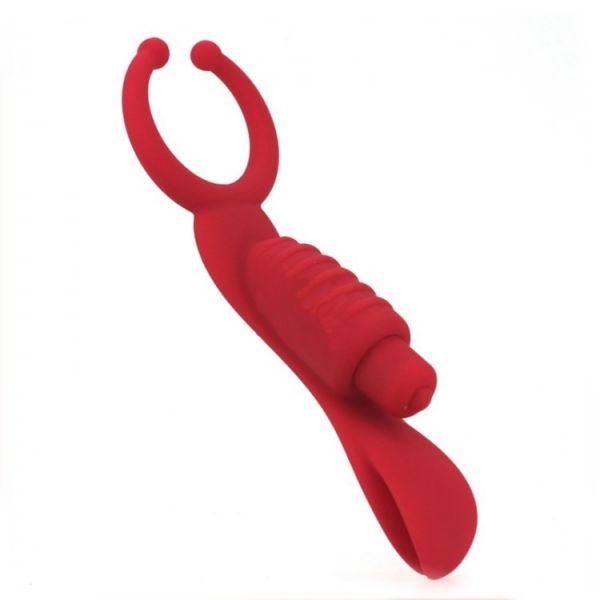 фото Универсальный вибромассажер nlonely scorpion multi-use pleasure tool красный