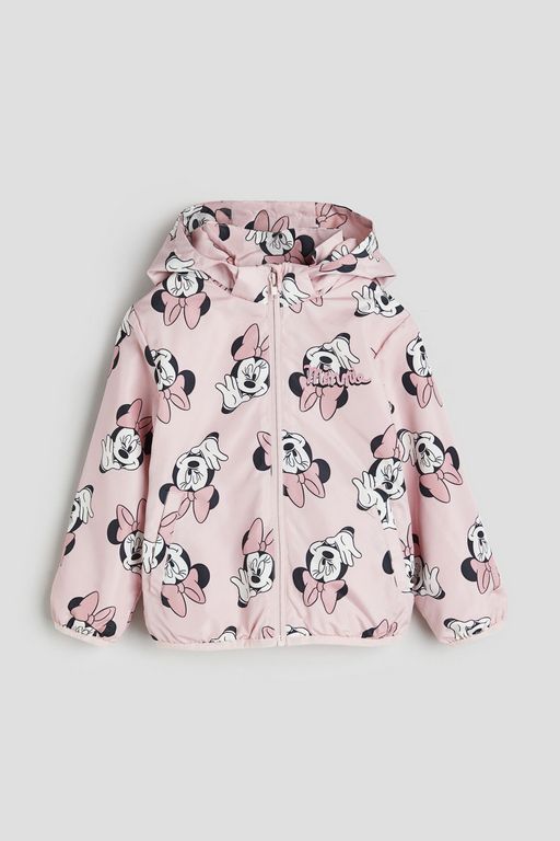 

Куртка детская H&M 1207115, Светло-розовый Минни Маус, 122, 1207115