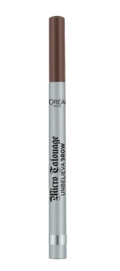 Подводка для бровей L'Oreal Paris Micro Tatouage, 108 DARK BRUNE l oréal paris лайнер для бровей micro tatouage unbelieva brow