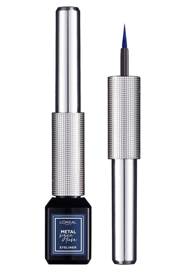 Подводка для глаз L'Oreal Paris Matte Signature, тон011 Navy Metal