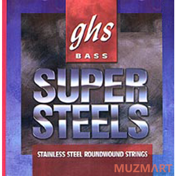 

GHS STRINGS L5000 SUPER STEEL Струны для бас-гитары, 040-102
