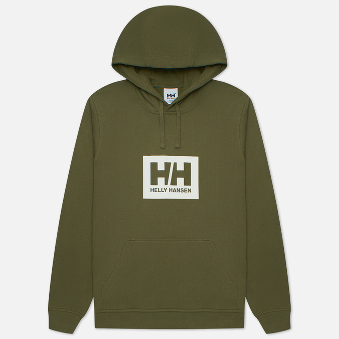 фото Худи мужское helly hansen 53289-421 хаки xl