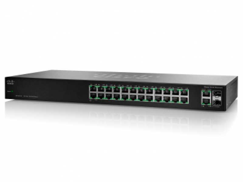 

Коммутатор Cisco SF112-24-EU черный, SF112-24-EU