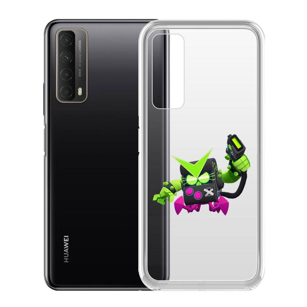 

Чехол-накладка Brawl Stars-Вирус 8-бит для Huawei P Smart 2021