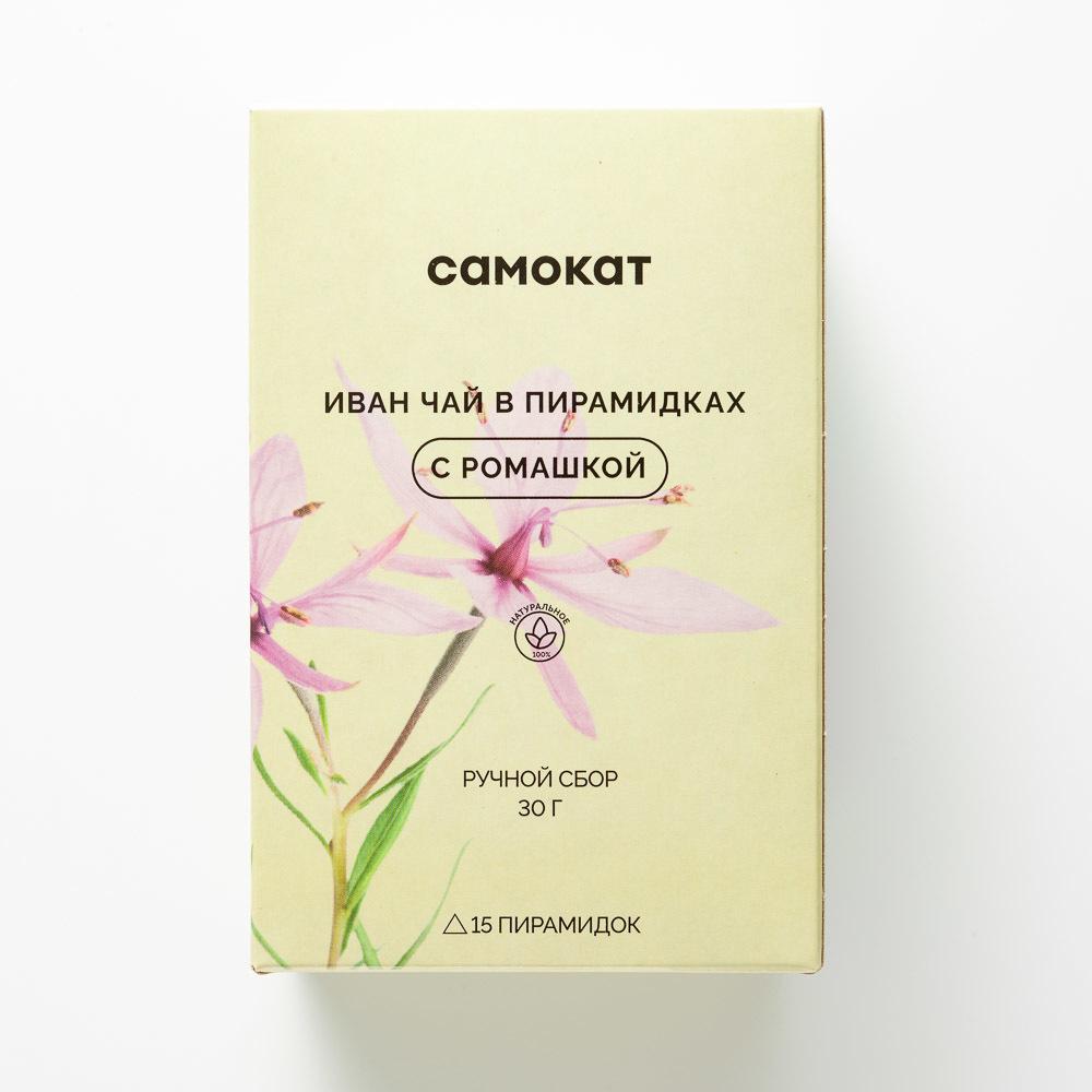 фото Иван-чай самокат с ромашкой, 15 пирамидок, 30 г