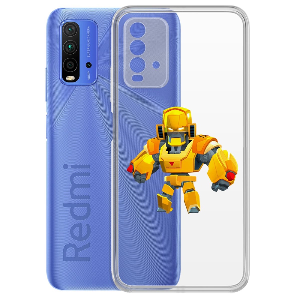 

Чехол-накладка Brawl Stars-Бо Золотой Меха для Xiaomi Redmi 9T