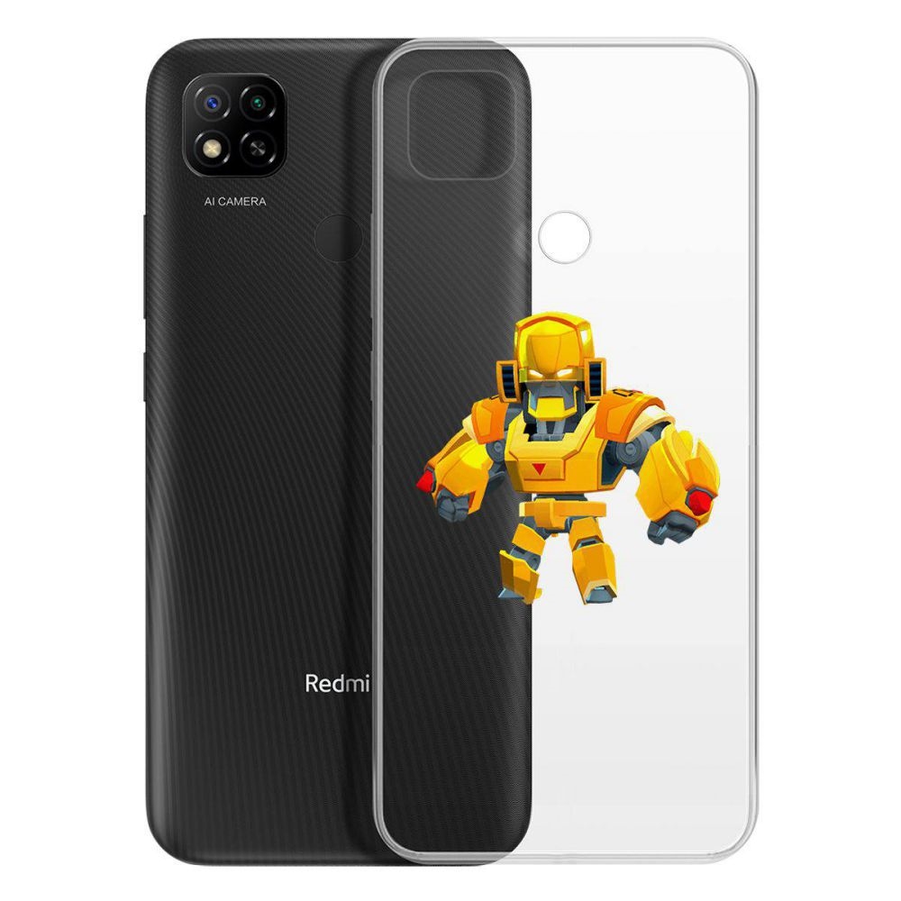 

Чехол-накладка Brawl Stars-Бо Золотой Меха для Xiaomi Redmi 9C