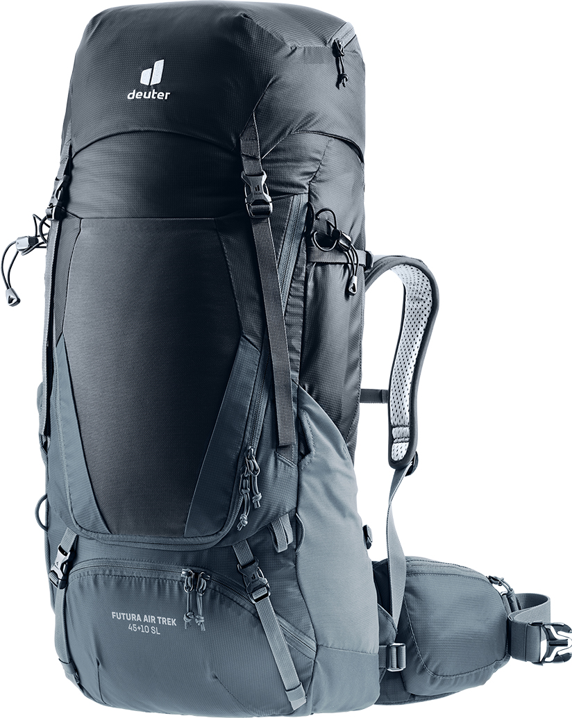 

Рюкзак Deuter Futura Air Trek 45 + 10 SL 23/24, Черный, Futura Air Trek 45 + 10 SL (23/24)