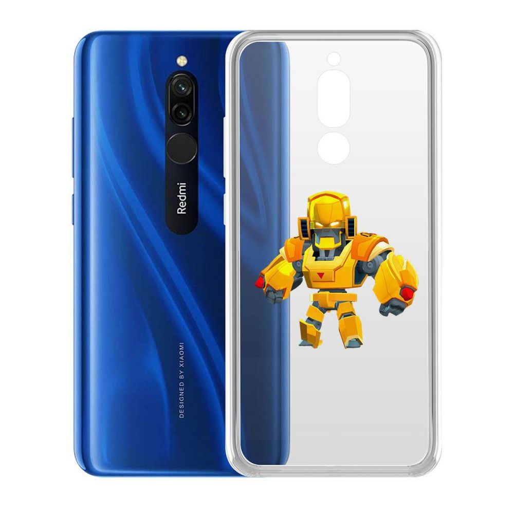 

Чехол-накладка Brawl Stars-Бо Золотой Меха для Xiaomi Redmi 8