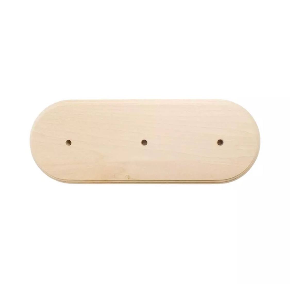 

Накладка на бревно трехместная, 6x2x25 см, сосна, 1 шт, 32001067, Накладка на бревно