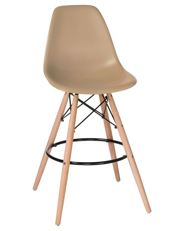 фото Барный стул империя стульев dsw bar бежевый lmzl-pp638g beige