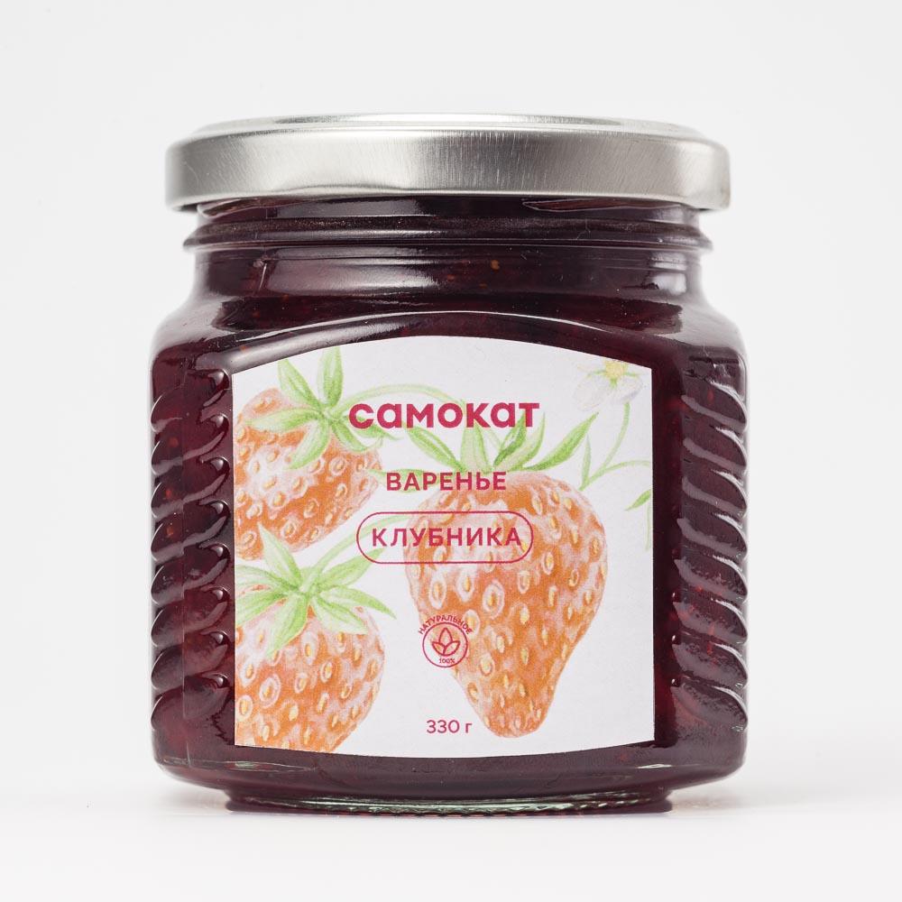 Варенье Самокат  клубничное, 330 г