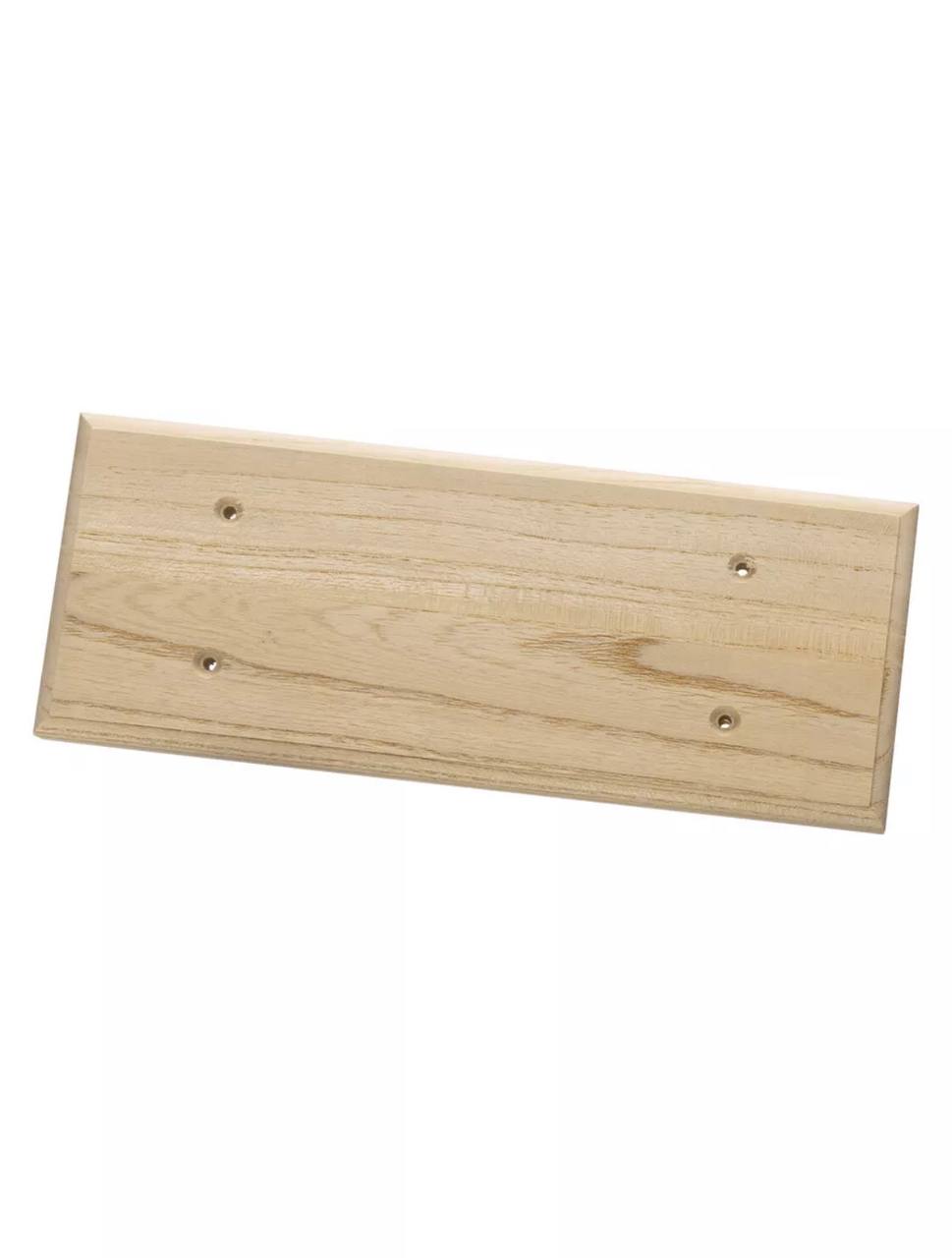 

Накладка на бревно трехместная, 9x2x25 см, сосна, 1 шт, 32001035, Накладка на бревно