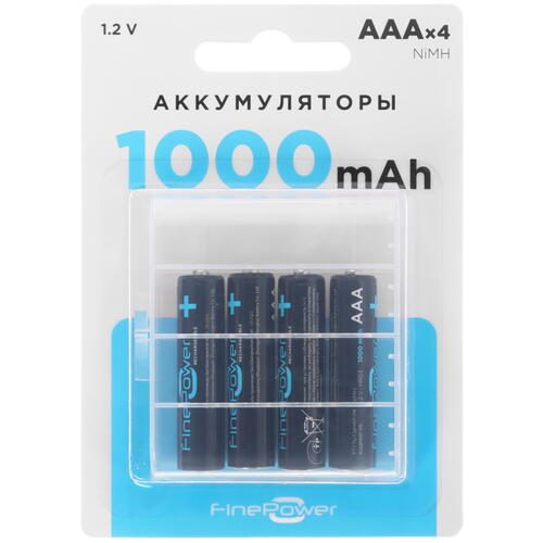 Аккумулятор Finepower AAA 1000 мА*ч