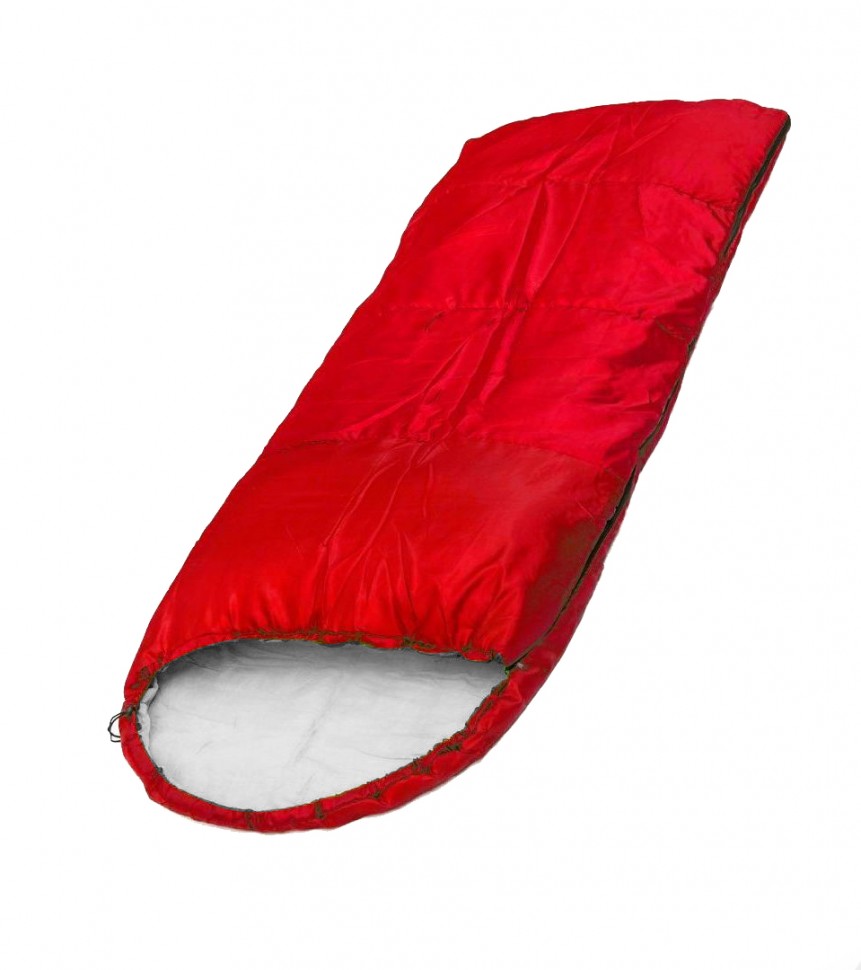 Спальный мешок SportElite красный, левый