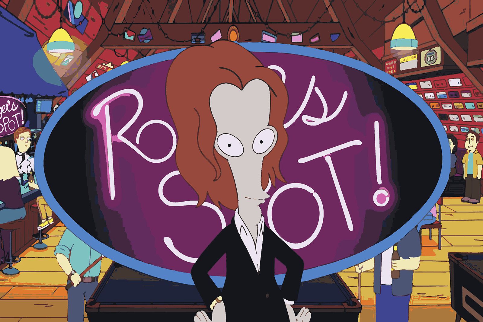 

Картина по номерам Красиво Красим American Dad - Роджер в баре, 80 х 100 см, American Dad - Роджер в баре