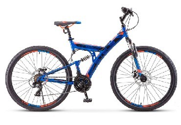 

Велосипед STELS Focus MD 27.5" 21-SP V010*LU089832*LU083834 *19" Синий/неоновый_красный