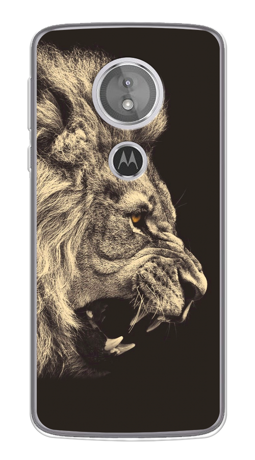 

Чехол Awog на Motorola Moto G6 Play / Моторола Мото G6 Плэй "Львиный рык 2", Разноцветный, 240950-1