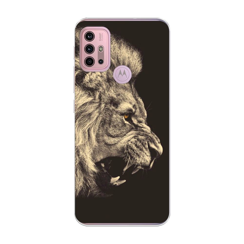 

Чехол Awog на Lenovo K13 Note/Motorola Moto G10/G20/G30 "Львиный рык 2", Разноцветный, 242350-1