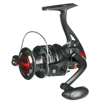 

KAIDA Катушка Differ Red, 4000, 3+1, передний фрикцион, металл шпуля, доп. шпуля в компл., 142-041