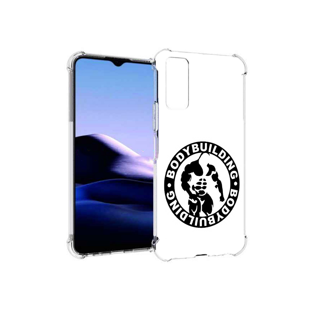 

Чехол MyPads Tocco для Vivo Y20 бодибилдинг (PT154038.379.240), Прозрачный, Tocco