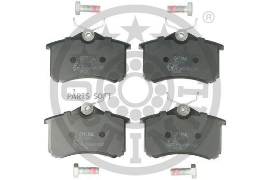 Тормозные колодки OPTIMAL дисковые для Peugeot 405 I, 405 I Break, 405 II bp10094
