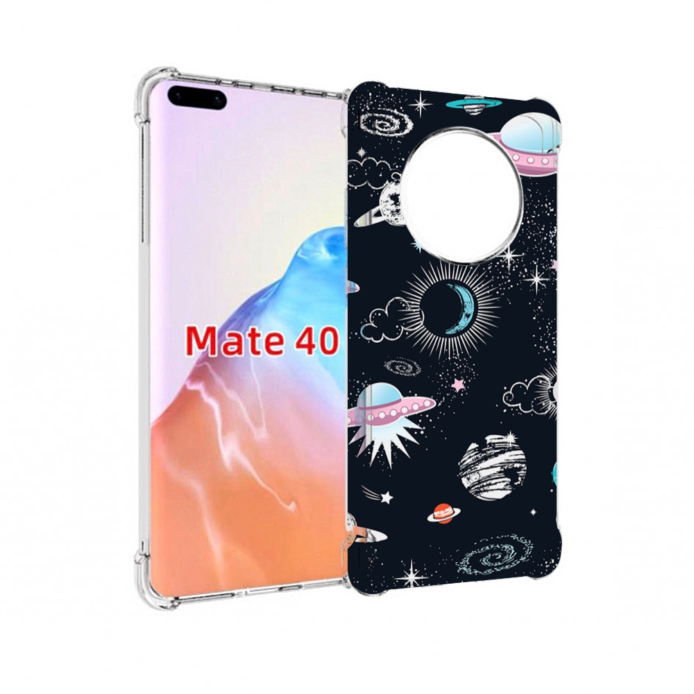 

Чехол MyPads Tocco для Huawei Mate 40 космос-мини-картинки, Прозрачный, Tocco