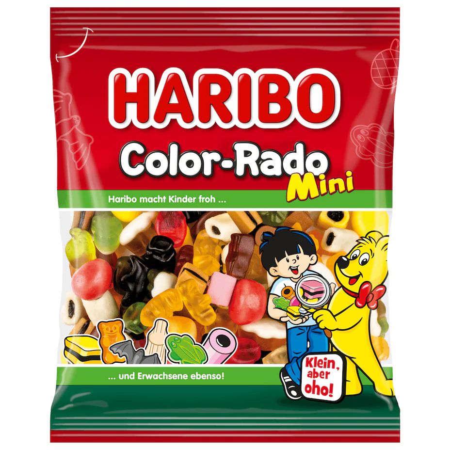 

Жевательный мармелад Haribo Color-Rado mini, 160 г, 10046321