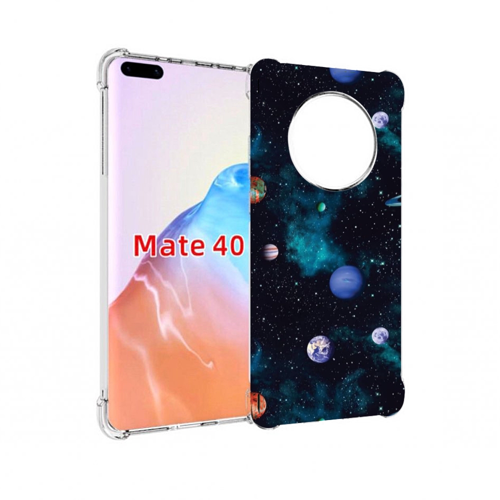 

Чехол MyPads Tocco для Huawei Mate 40 космическое-пространство, Прозрачный, Tocco