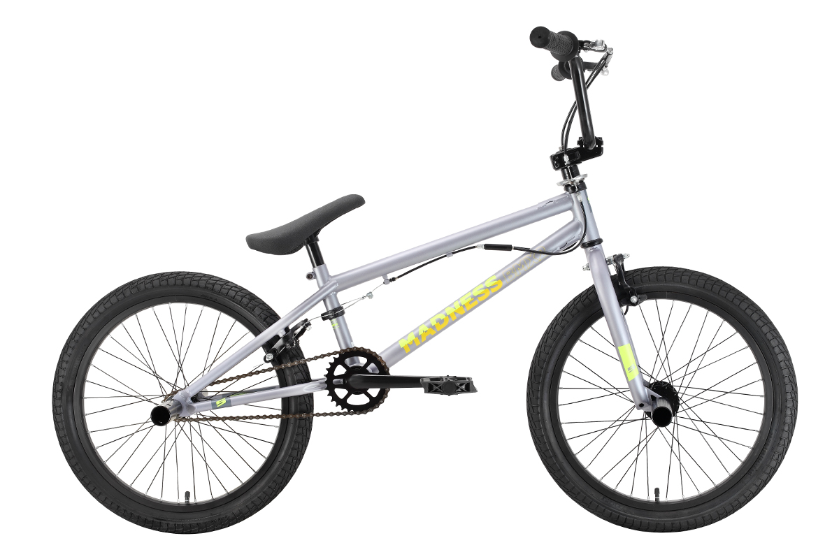

Велосипед STARK Madness BMX 2 2022 серый/желтый