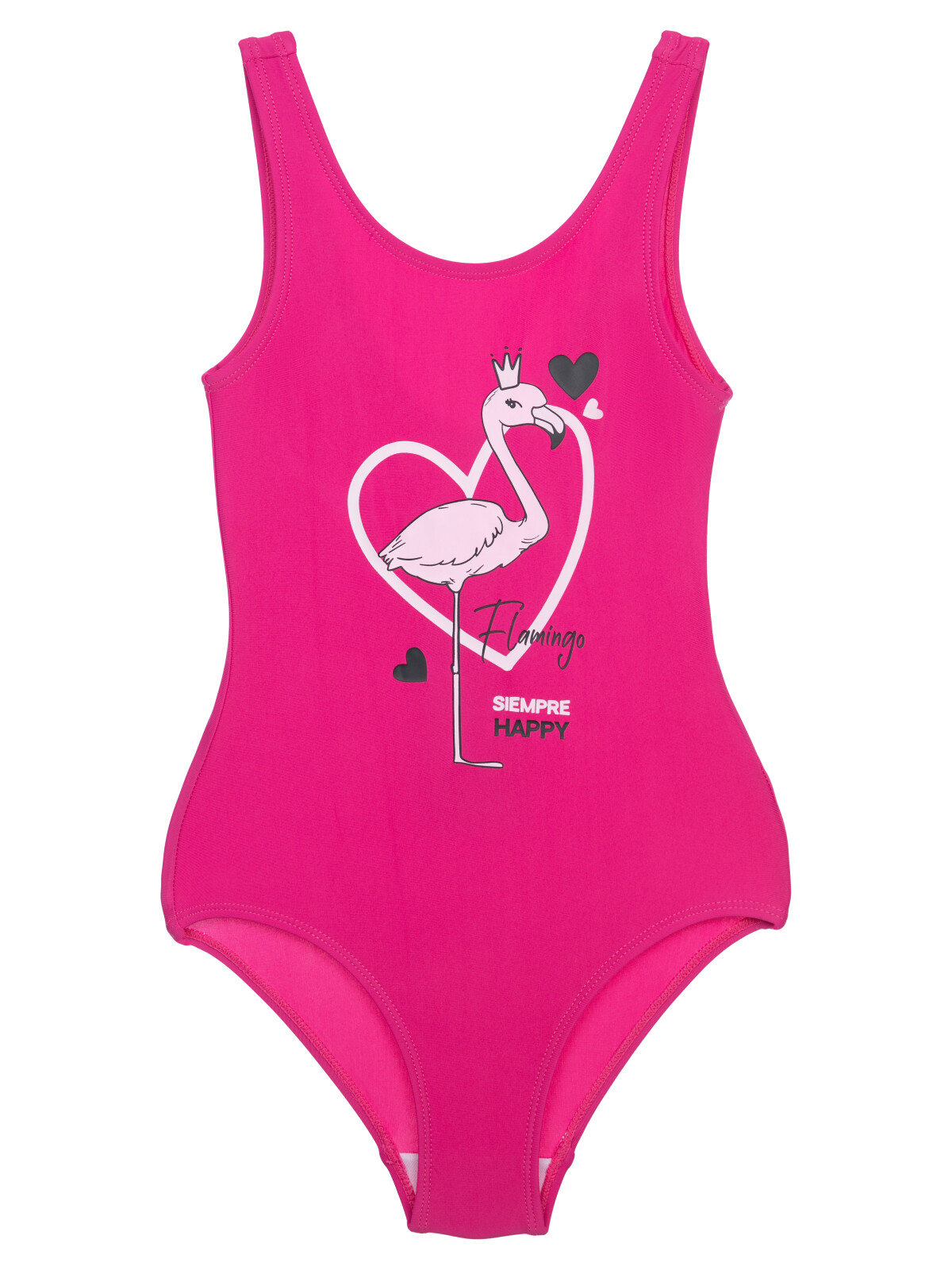 

Купальник слитный детский PlayToday 12322188, цвет фуксия, размер 122, Розовый, 12322188