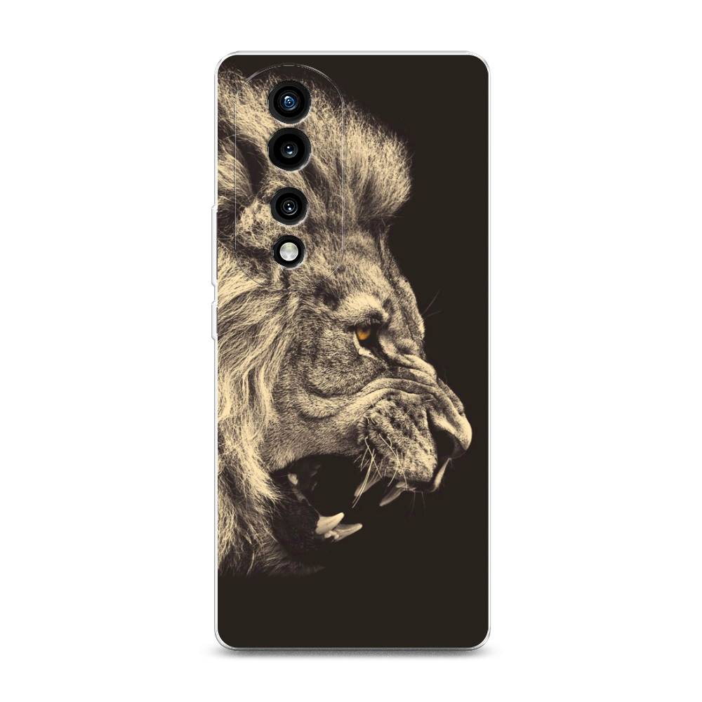 

Силиконовый чехол "Львиный рык 2" на Honor 70 Pro, 6108350-1