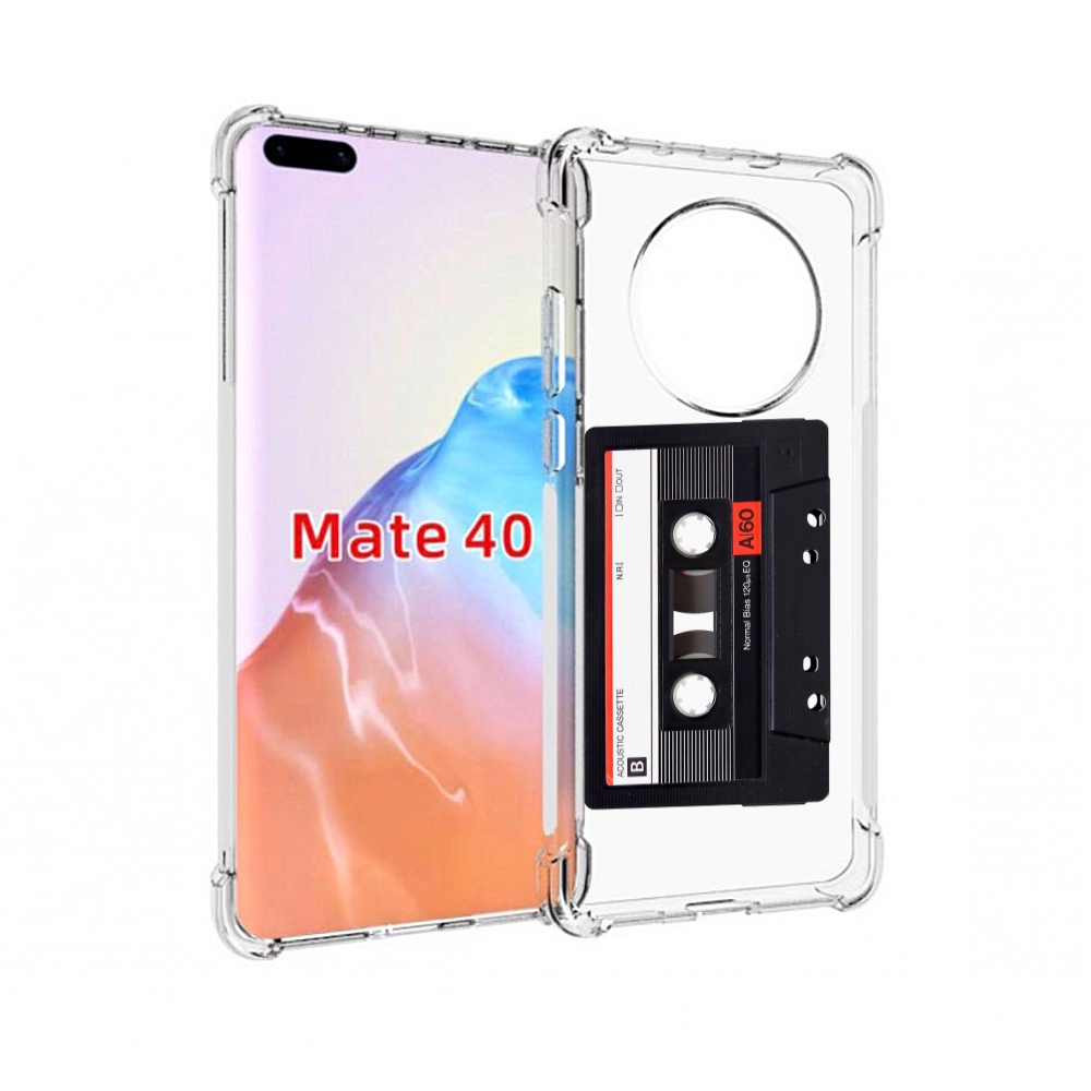 

Чехол MyPads Tocco для Huawei Mate 40 касета, Прозрачный, Tocco