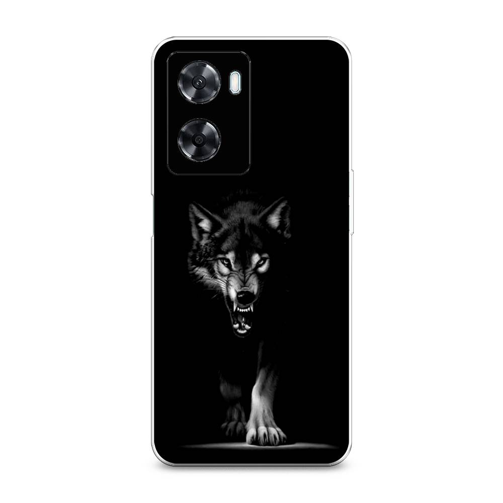

Чехол Awog на Oppo A77 4G / Оппо А77 4G "Волк выходит из ночи", Серый;черный;белый, 2511550-1