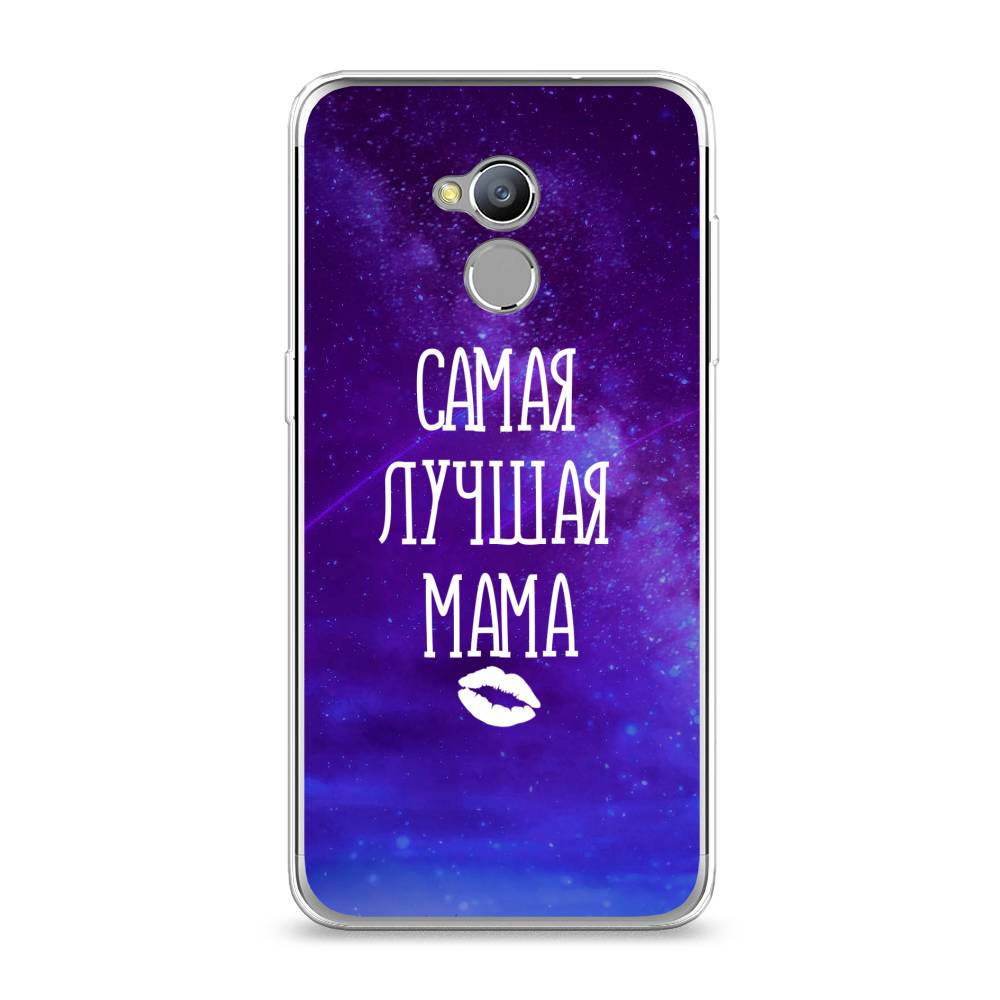 фото Силиконовый чехол "лучшая мама" на zte blade v7 lite awog