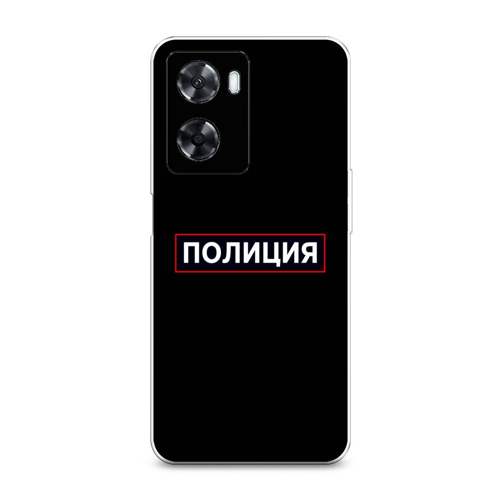 

Чехол Awog на Oppo A77 4G / Оппо А77 4G "Police logo", Черный;белый;красный, 2511550-5