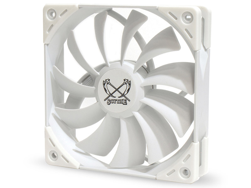 

Вентилятор Scythe Kaze Flex 120mm White PWM Fan 1800rpm KF1225FD18W-P, KF1225FD18W-P